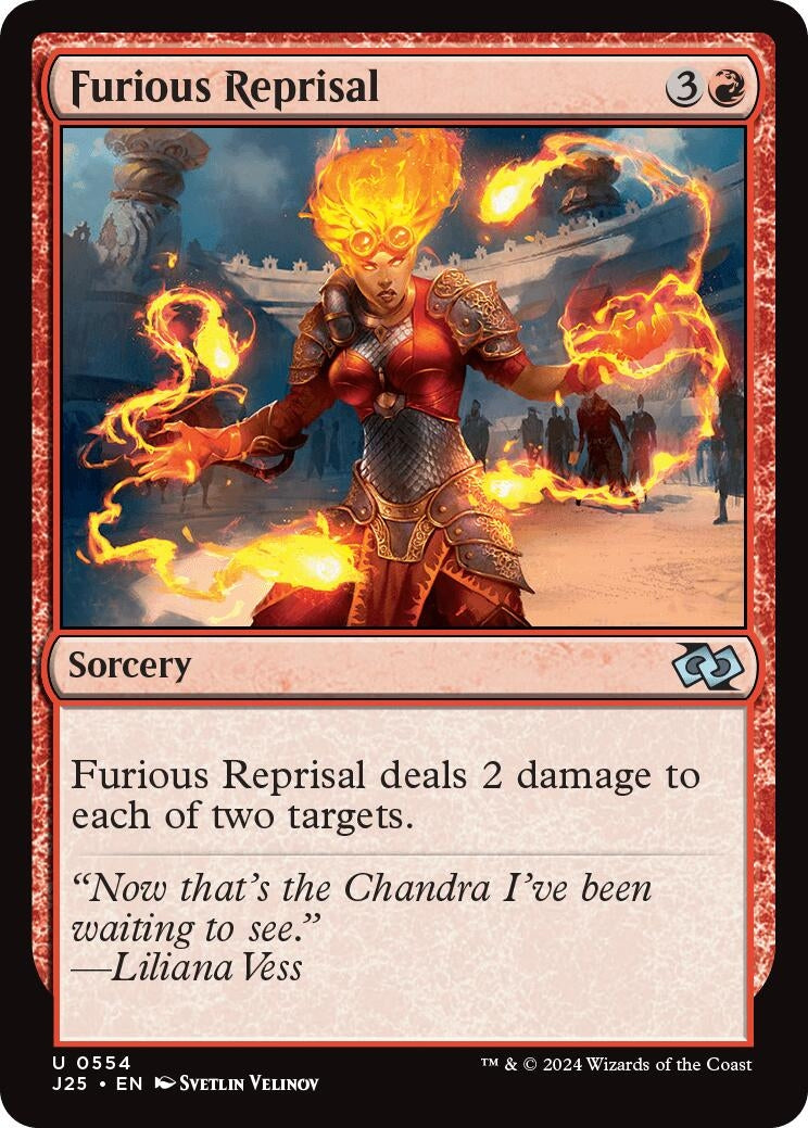Furious Reprisal (554) [J25] - MTG Single