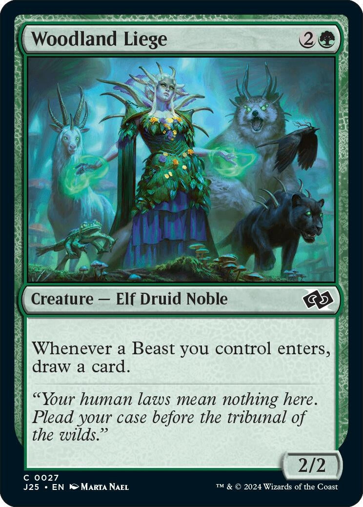 Woodland Liege (27) [J25] - MTG Single