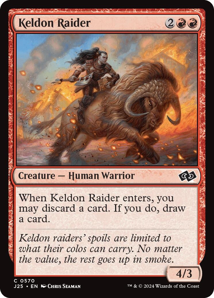 Keldon Raider (570) [J25] - MTG Single