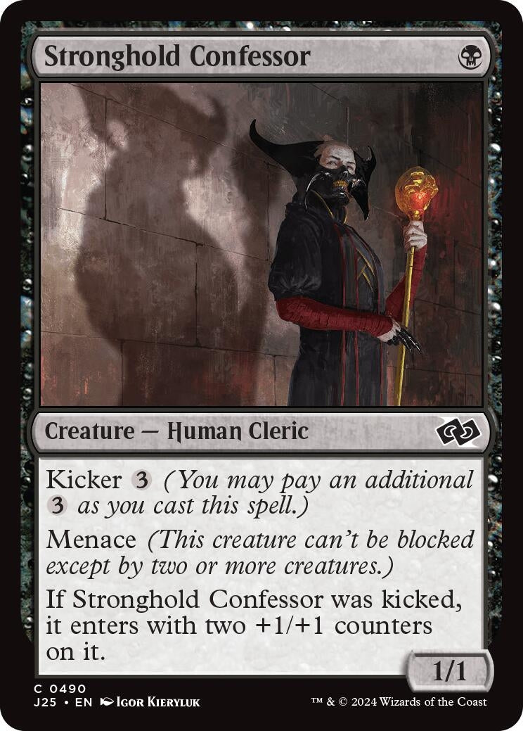 Stronghold Confessor (490) [J25] - MTG Single