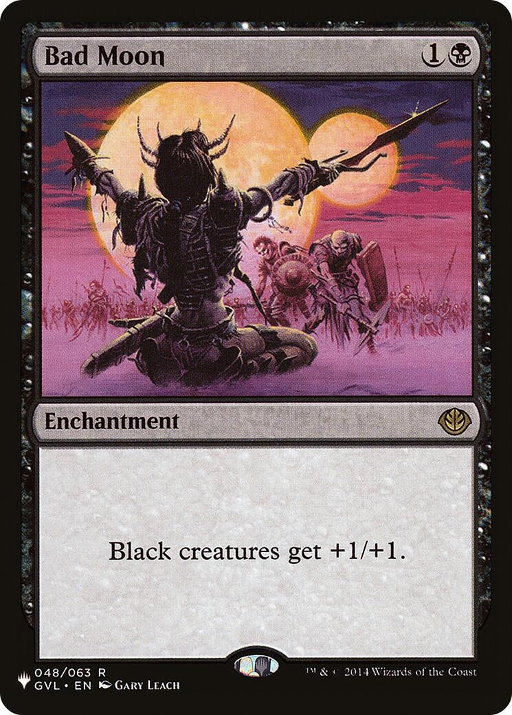 Bad Moon (DD3) (48) [LIST] - MTG Single