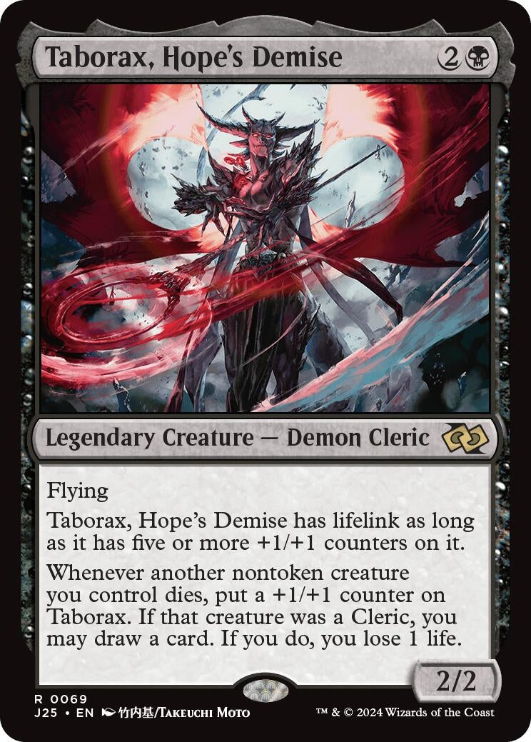 Taborax Hope’s Demise (Anime) (69) [J25] - MTG Single