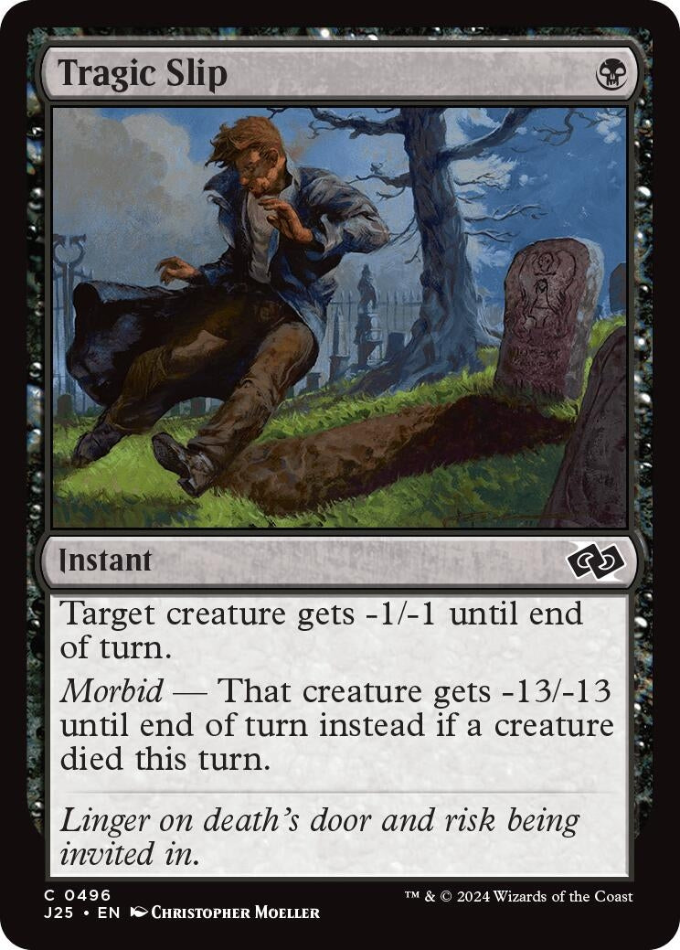 Tragic Slip (496) [J25] - MTG Single