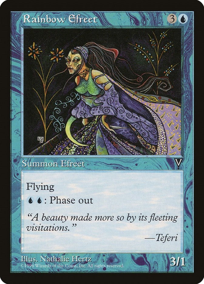 Rainbow Efreet [VIS] - MTG Single