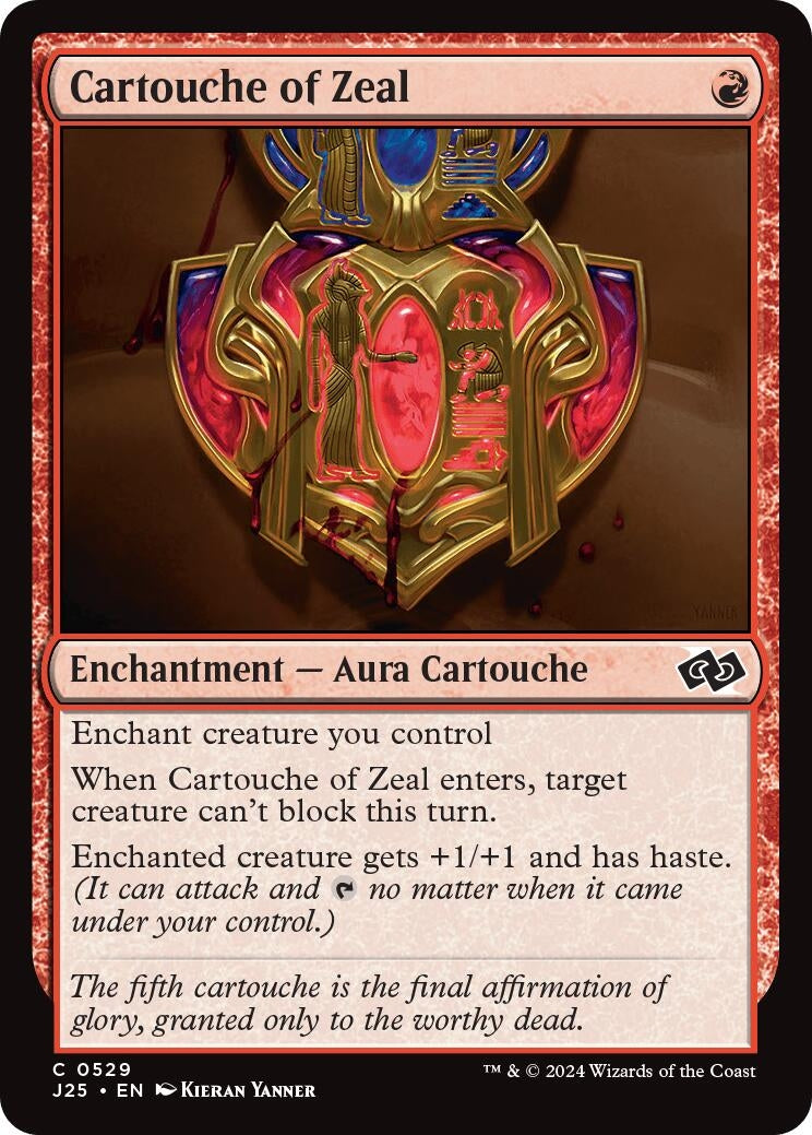 Cartouche of Zeal (529) [J25] - MTG Single