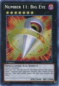 Number 11: Big Eye (90) (GAOV) - YuGiOh Single