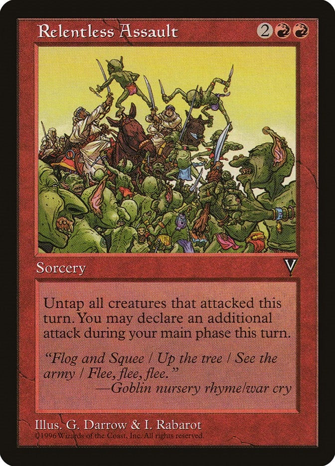 Relentless Assault [VIS] - MTG Single