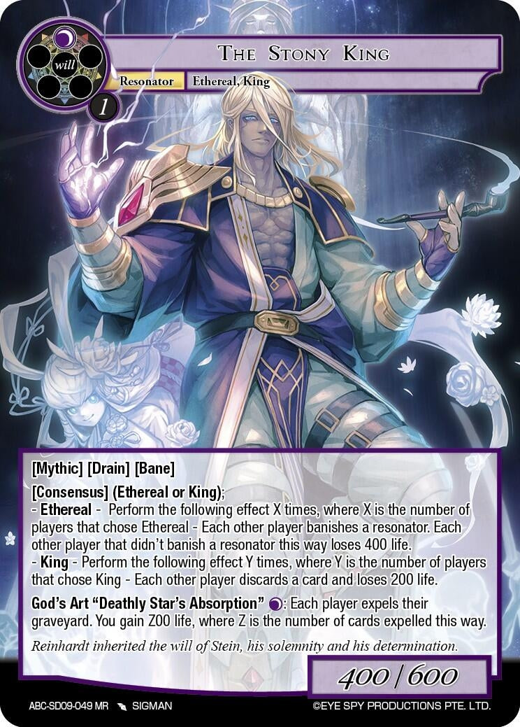 The Stony King (9049) [ABC-SD] - Force of Will Single