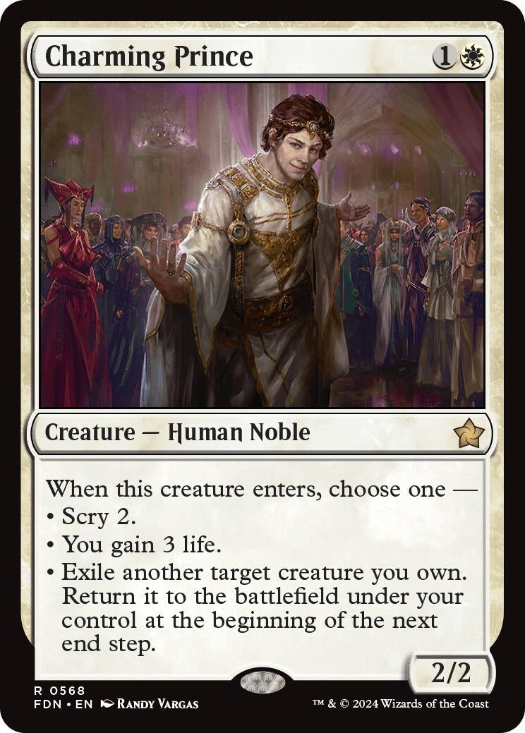 Charming Prince (568) [FDN] - MTG Single