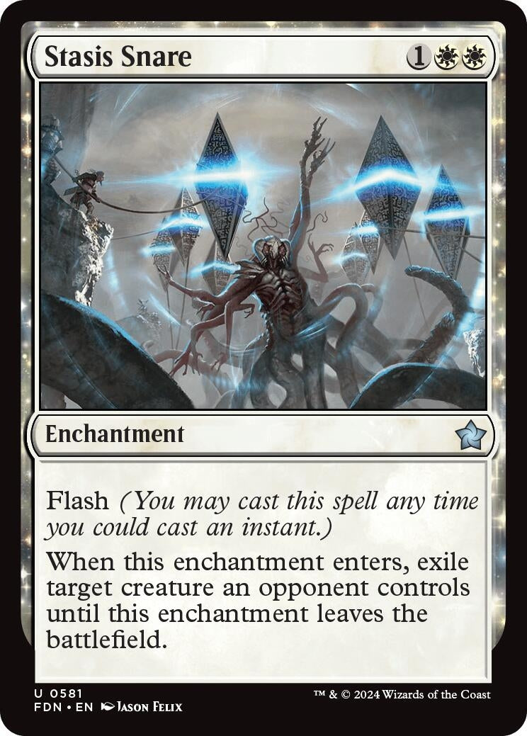 Stasis Snare (581) [FDN] - MTG Single