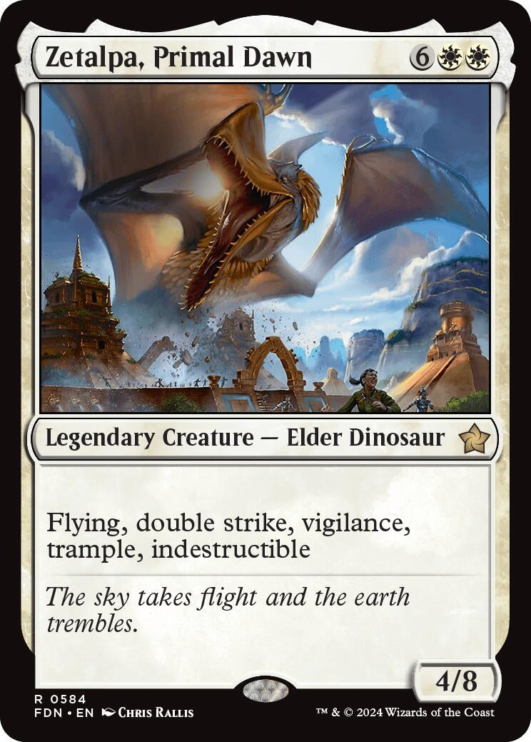 Zetalpa Primal Dawn (584) [FDN] - MTG Single