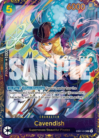 Cavendish (Treasure Cup 2024) (1012) (OP-PR) - One Piece Card Game Single