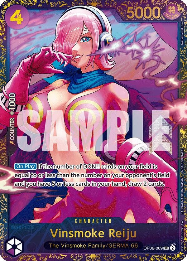 Vinsmoke Reiju (Treasure Cup 2024) (6069) (OP-PR) - One Piece Card Game Single