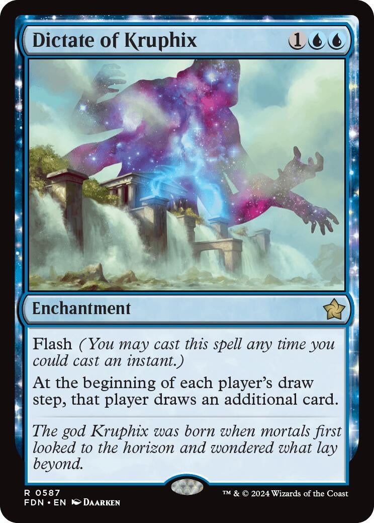 Dictate of Kruphix (587) [FDN] - MTG Single