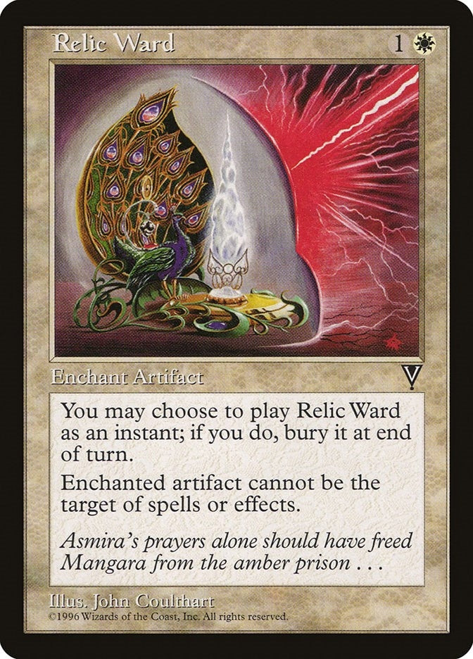 Relic Ward [VIS] - MTG Single