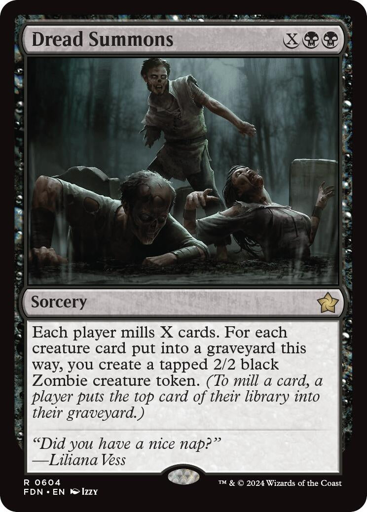 Dread Summons (604) [FDN] - MTG Single