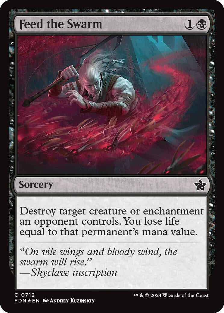 Feed the Swarm (712) [FDN] - MTG Single