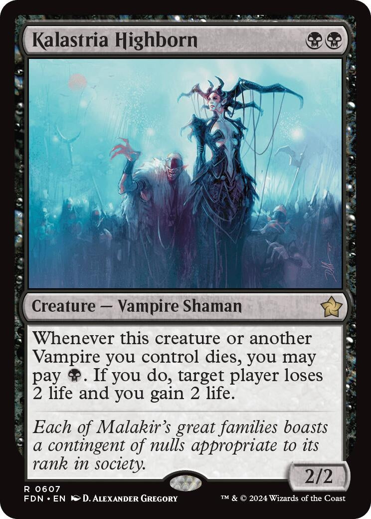 Kalastria Highborn (607) [FDN] - MTG Single
