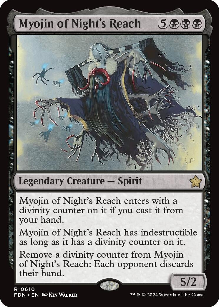 Myojin of Night’s Reach (610) [FDN] - MTG Single