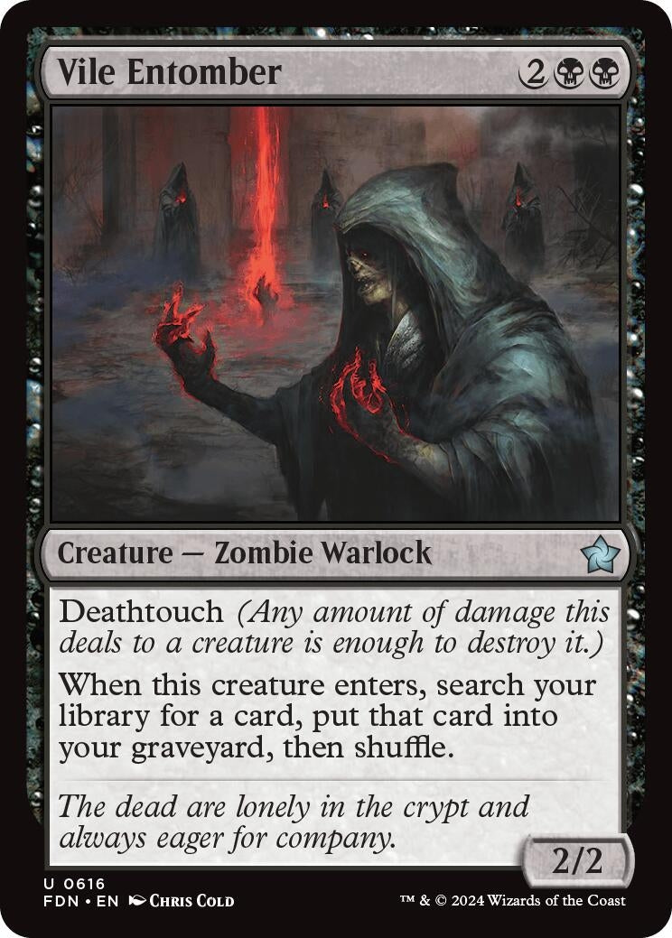 Vile Entomber (616) [FDN] - MTG Single