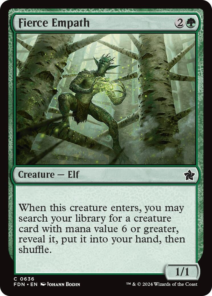 Fierce Empath (636) [FDN] - MTG Single