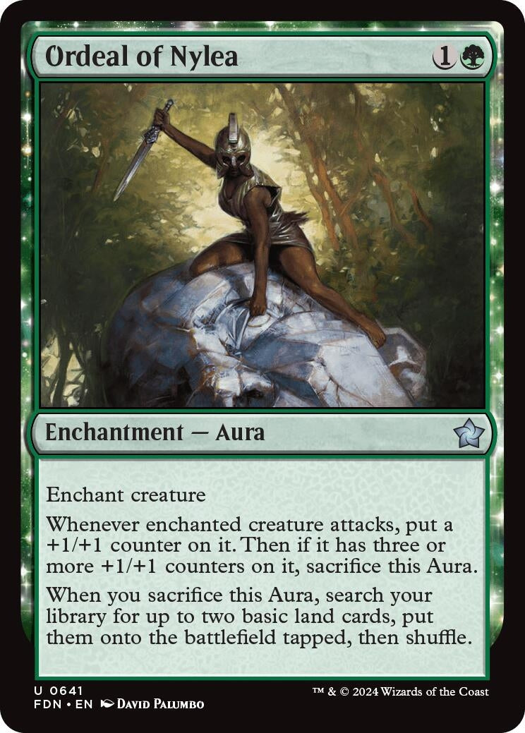 Ordeal of Nylea (641) [FDN] - MTG Single