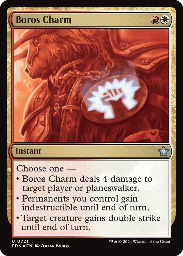 Boros Charm (721) [FDN] - MTG Single