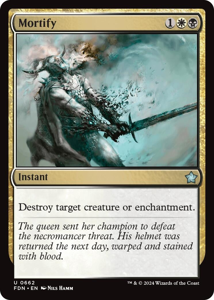 Mortify (662) [FDN] - MTG Single