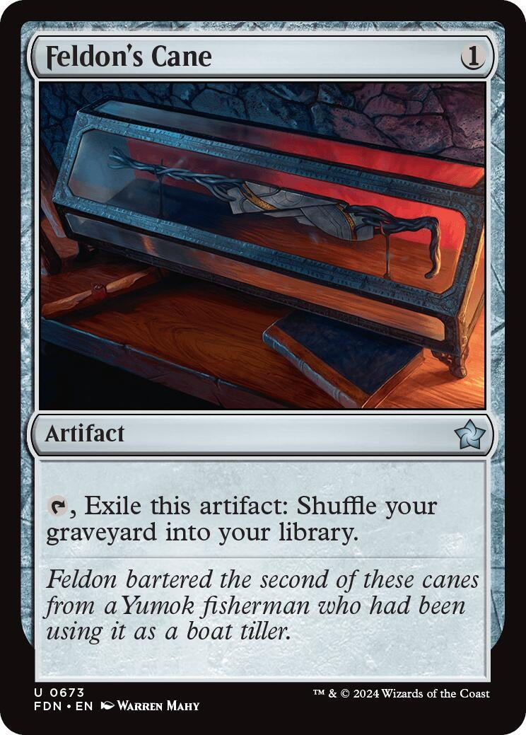 Feldon’s Cane (673) [FDN] - MTG Single