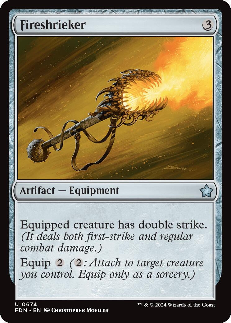 Fireshrieker (674) [FDN] - MTG Single