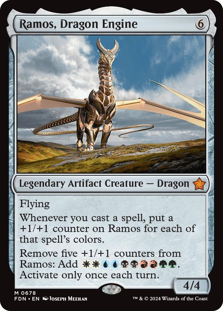 Ramos Dragon Engine (678) [FDN] - MTG Single