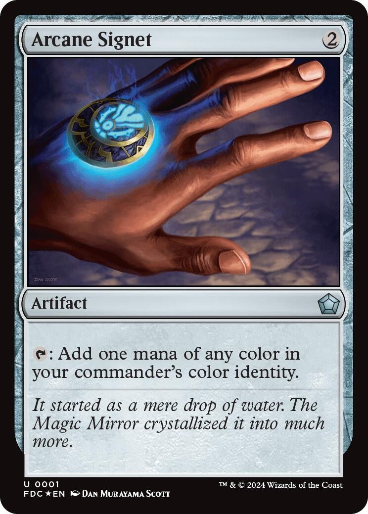 Arcane Signet (1) [FDC] - MTG Single