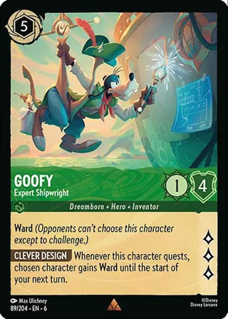 Goofy - Expert Shipwright (89) (6) - Disney Lorcana Single
