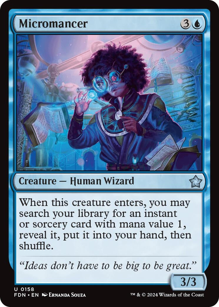Micromancer (158) [FDN] - MTG Single