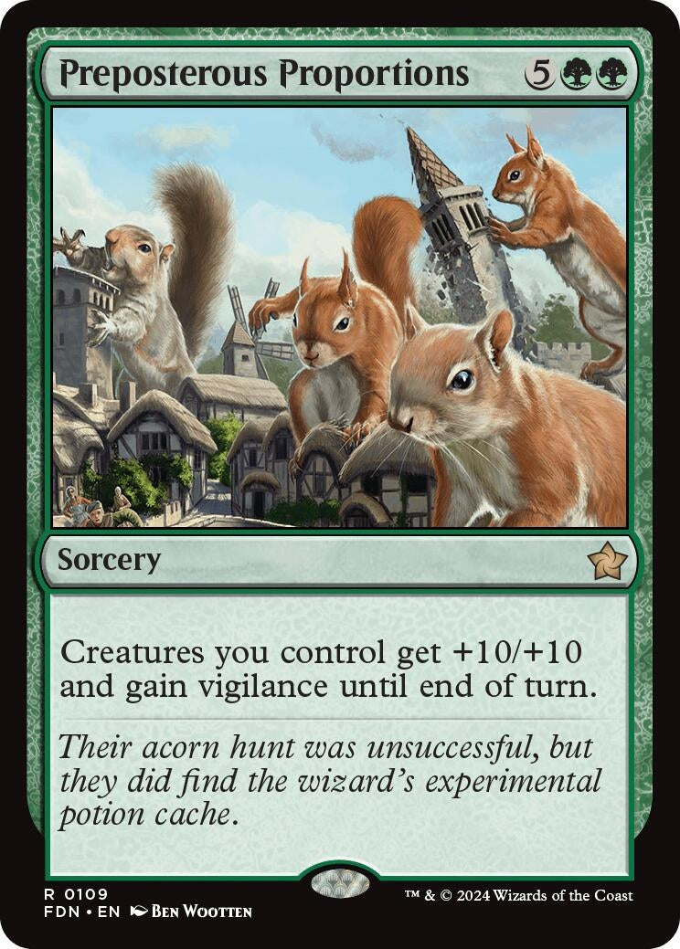 Preposterous Proportions (109) [FDN] - MTG Single