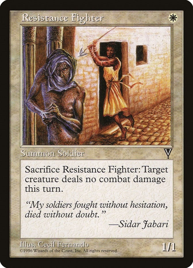 Resistance Fighter [VIS] - MTG Single