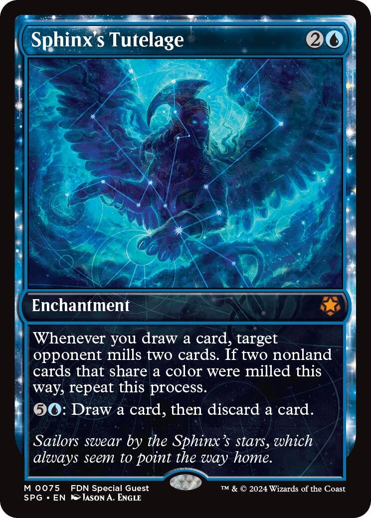 Sphinx’s Tutelage (Showcase) [SPG] - MTG Single