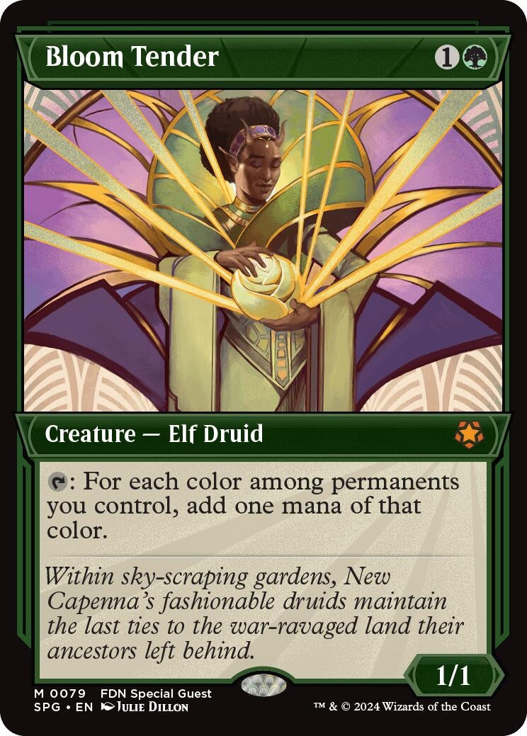 Bloom Tender (Showcase) [SPG] - MTG Single