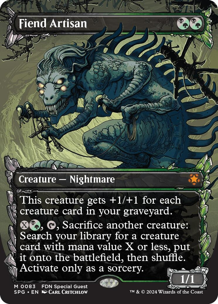 Fiend Artisan (Showcase) [SPG] - MTG Single