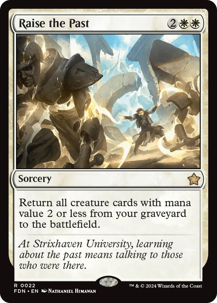 Raise the Past [FDN] - MTG Single
