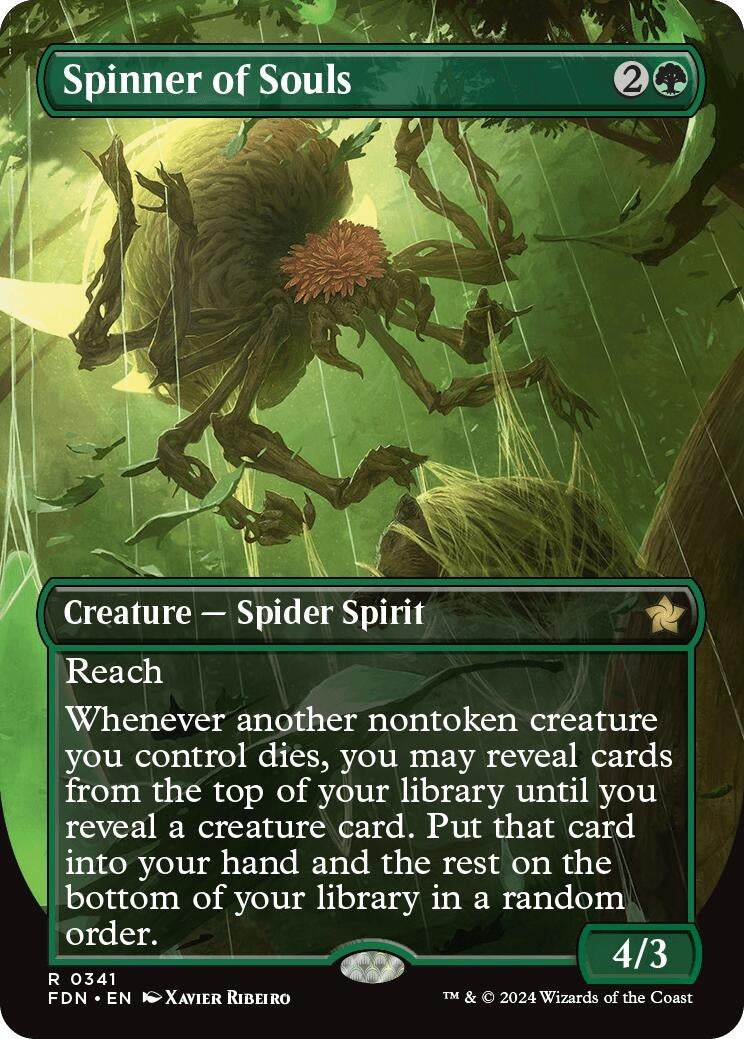 Spinner of Souls (Borderless) (341) [FDN] - MTG Single