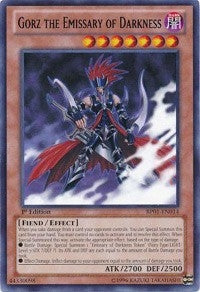 Gorz the Emissary of Darkness (1014) (BP01) - YuGiOh Single