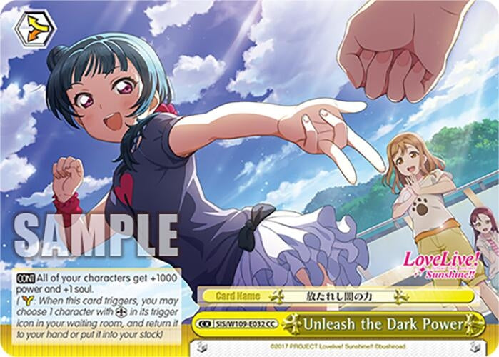 Unleash the Dark Power (109032) [SIF] - Weiss Schwarz Single