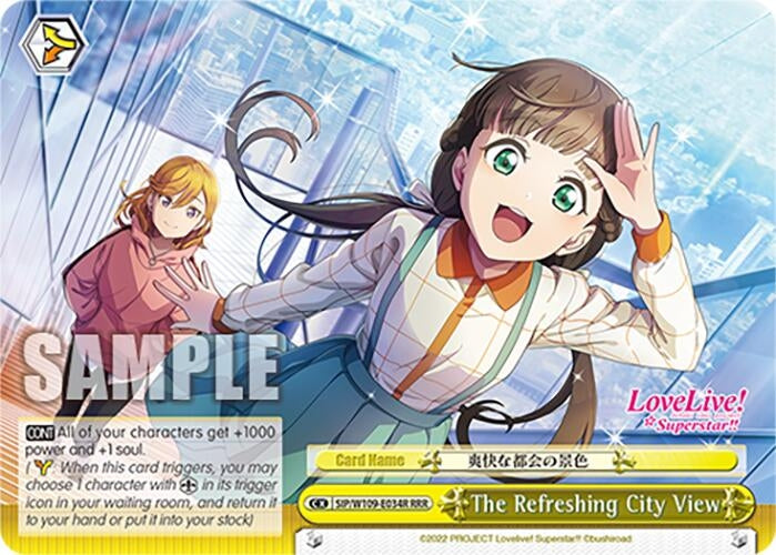 The Refreshing City View (RRR) (109034) [SIF] - Weiss Schwarz Single