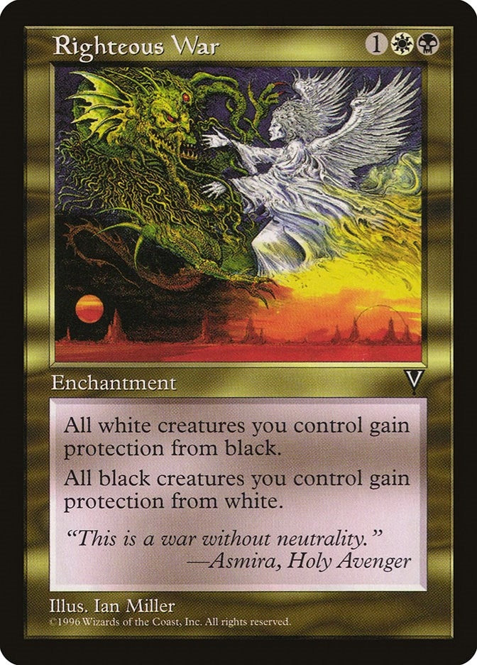 Righteous War [VIS] - MTG Single