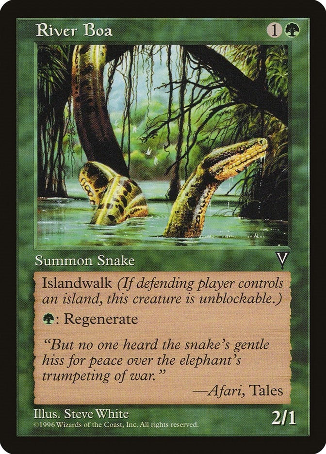 River Boa [VIS] - MTG Single