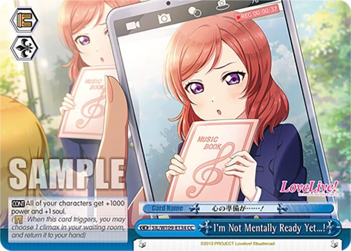 I’m Not Mentally Ready Yet! (109134) [SIF] - Weiss Schwarz Single