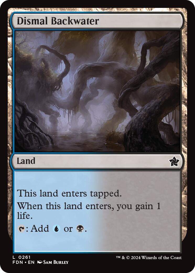Dismal Backwater (261) [FDN] - MTG Single