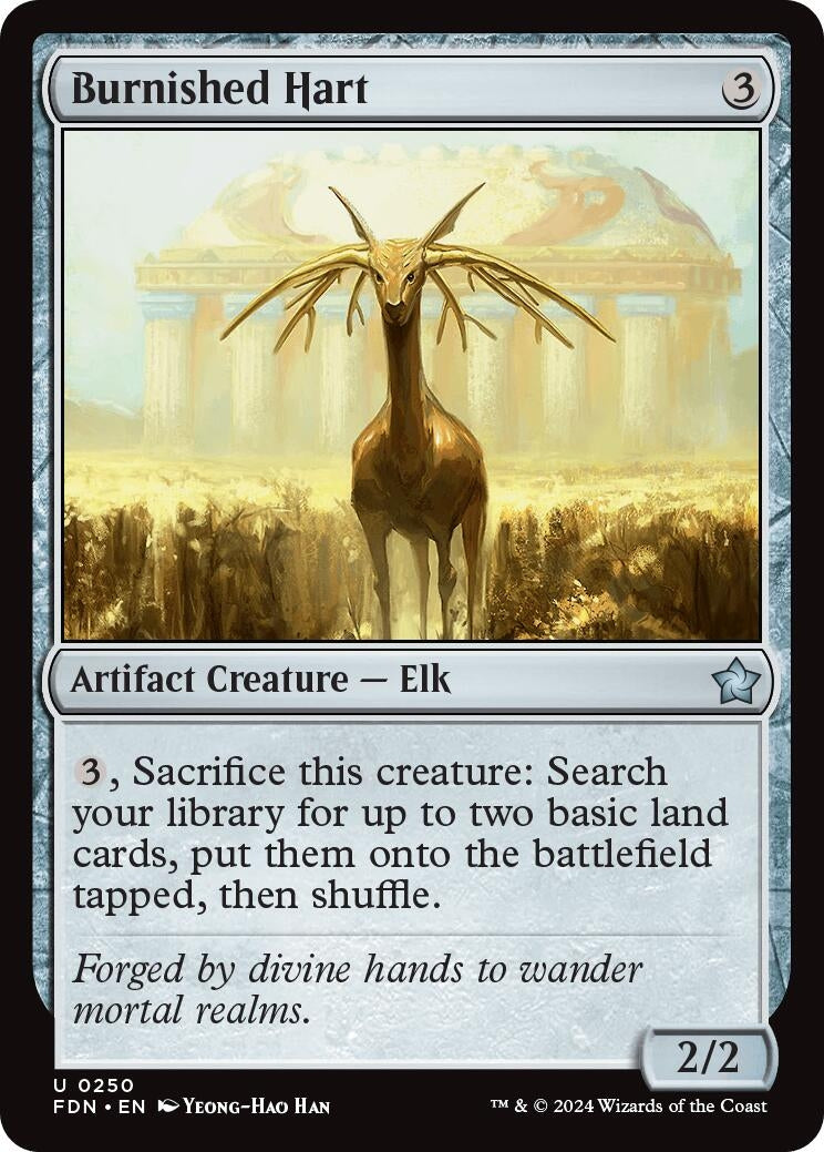 Burnished Hart (250) [FDN] - MTG Single