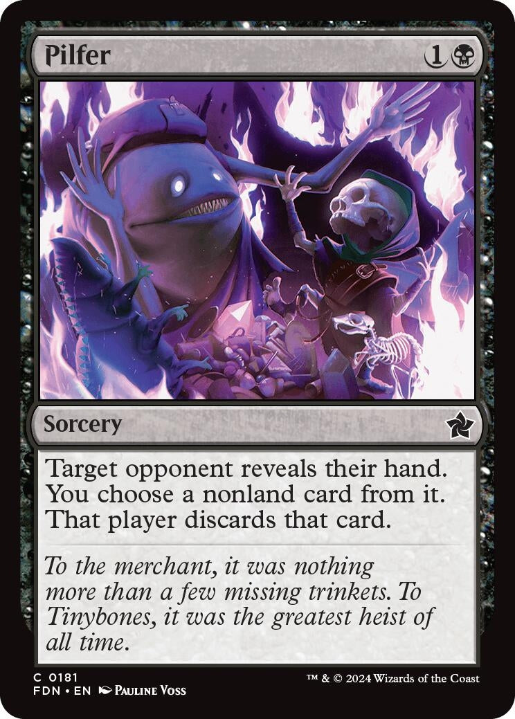 Pilfer (181) [FDN] - MTG Single